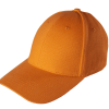 Baseball Cap 100% Cotton - ORANGE