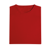 Round Neck T-Shirt 100% Microfiber - RED