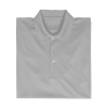 Polo T Shirt 100% Microfiber - LIGHT GREY