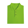 Polo T Shirt 60% Cotton 40% Polyester - LIME GREEN